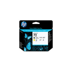 C9384A HP Designjet T610/1100 Cabezal Negro mate y Amarillo nº72