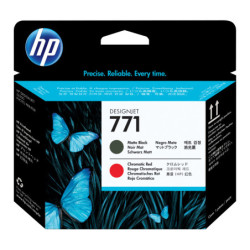 CE017A HP DesignJet Z6200/771 Cabezal negro mate/rojo cromatico