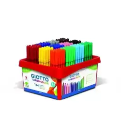 F523800 GIOTTO ROTULADORES TURBO COLOR SURTIDOS SCHOOLPACK 144 UD