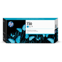 P2V68A HP nº730 300-ml Cyan Ink Cartridge