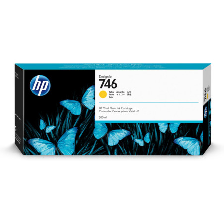 P2V79A HP nº746 300-ml Yellow Ink Cartridge