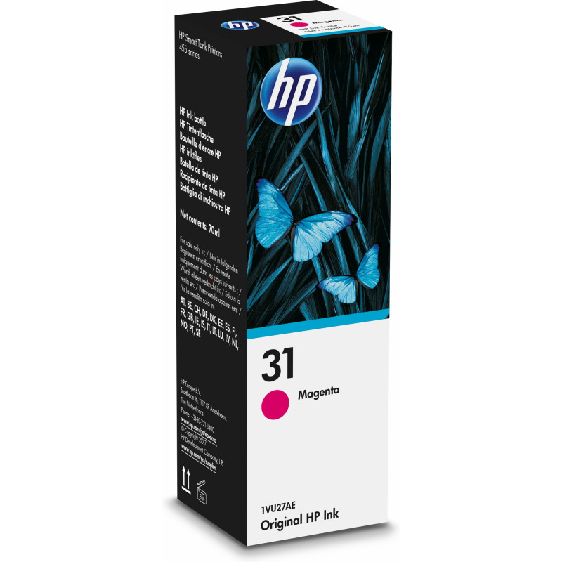 1VU27AE HP Botella de tinta Original º31 magenta 70 ml