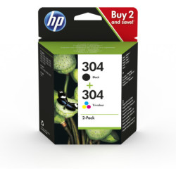 3JB05AE HP DeskJet 3720 Combo Pack 2 Negro y Color Nº304