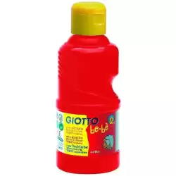 F531908 GIOTTO TÉMPERA BE-BÉ PARA NIÑOS ROJO BOTELLA 250ML