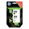 CN637EE HP CARTUCHO INYECCION TINTA NEGRO/COLOR nº300 PACK-2