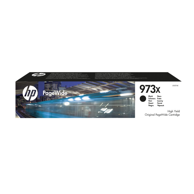 L0S07AE HP PageWide Pro 477/ Managed MFP P57750dw Cartucho de tinta negro nº973X