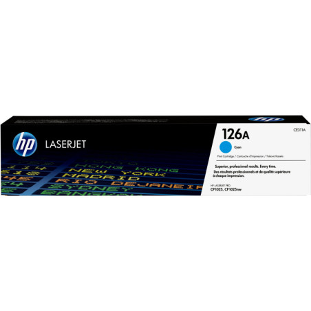 CE311A HP Laserjet PRO 100 CP/1025NW/1025/1020 Toner Cian 126A