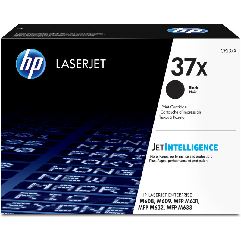 CF237X HP LaserJet M608n/dn/x Toner Negro nº37x