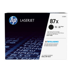 CF287X HP Toner Toner LaserJet Enterprise M506dn/M527 Negro  87X Alta capacidad 18.000 paginas