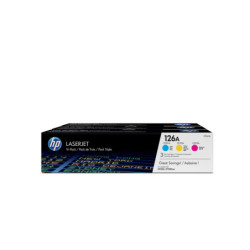 CF341A HP Toner Laser Tricolor nº126A 1.200 PaGINAS PACK 3 (CE311/12/13)