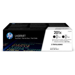 CF400XD HP Laserjet 201X Pack 2 Toner Negro Alta Capacidad 2800 PaG.