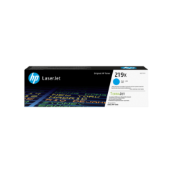 W2191X HP 219X High Yield Cyan Original LaserJet Toner Cartridge