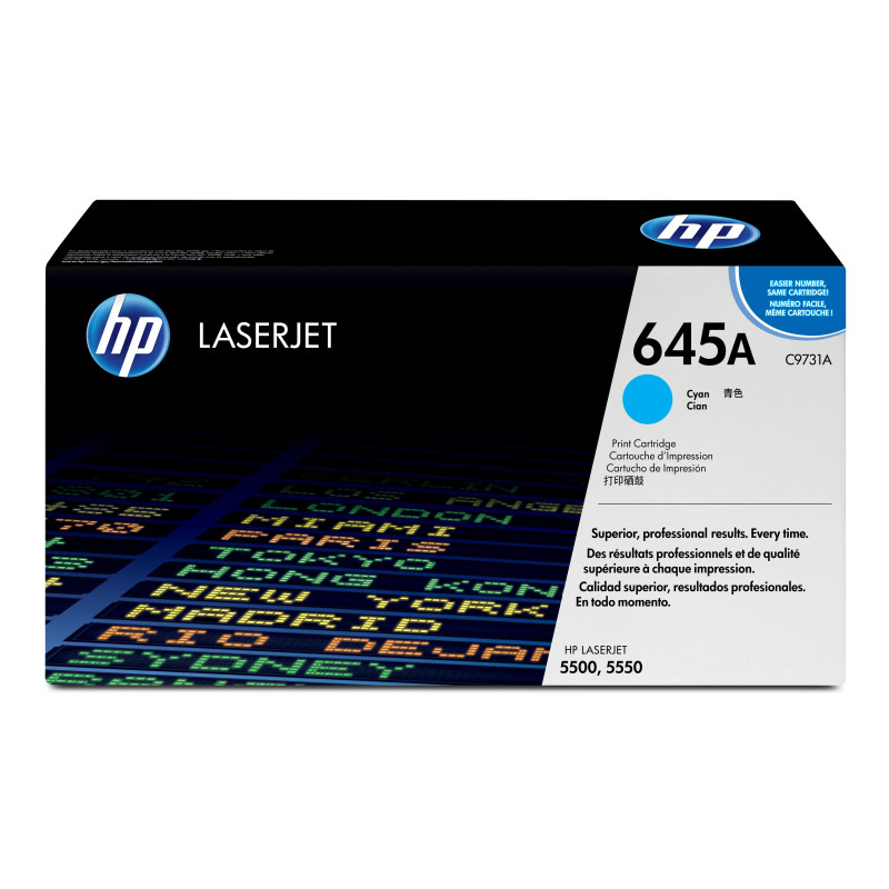 C9731A HP Laserjet Color 5500/5550 Toner Cian