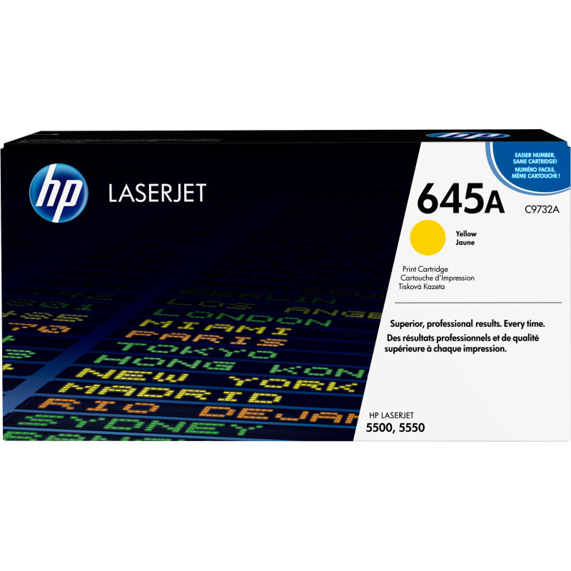 C9732A HP Laserjet Color 5500/5550 Toner Amarillo