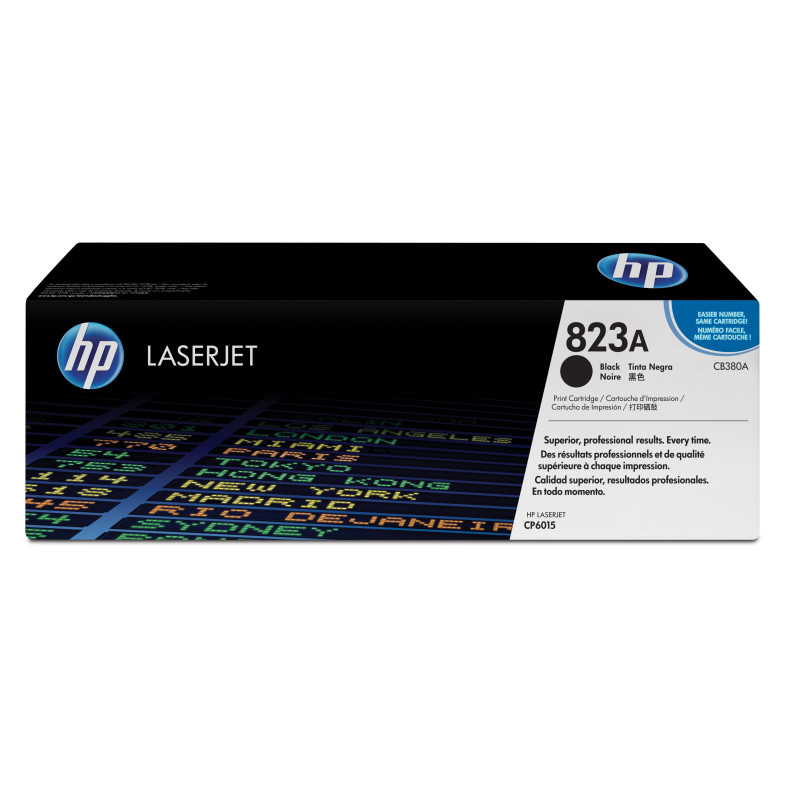 CB380A HP Laserjet Color CP6015 Toner Negro