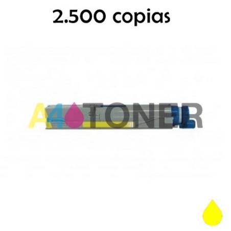 Toner alternativo C3300Y compatible al toner original  43459329