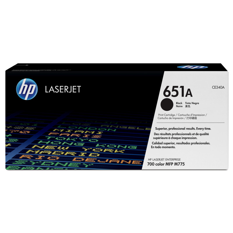 CE340A HP LaserJet Interprise 700MFP/M775 Toner Negro 651A