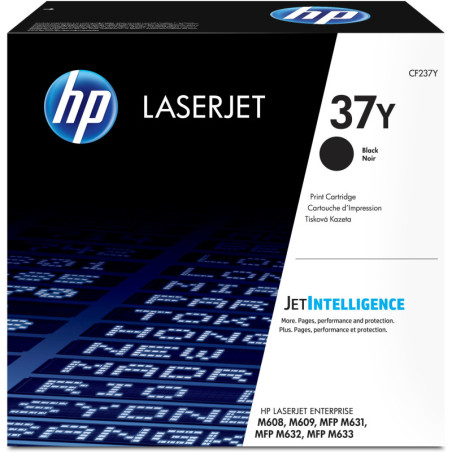 CF237Y HP LaserJet M608n/dn/x Toner Negro nº37Y