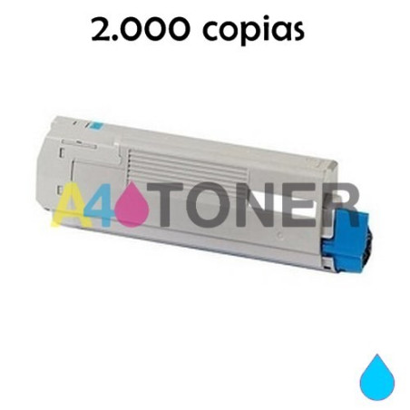 Toner OKI C5600 / C5700 cyan alternativo