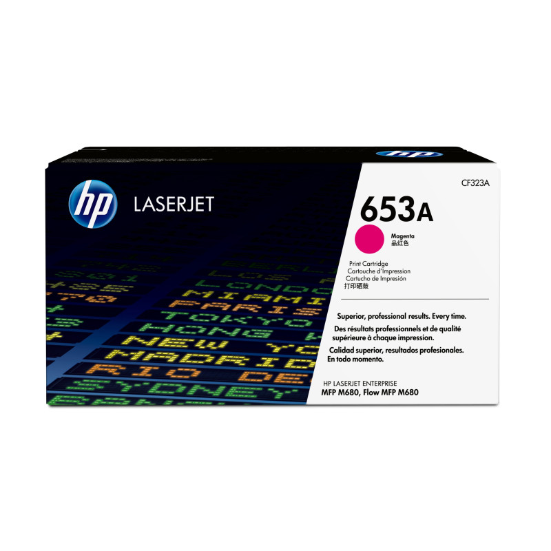 CF323A HP LaserJet Enterprise Flow MFP M680f 653A Toner Magenta