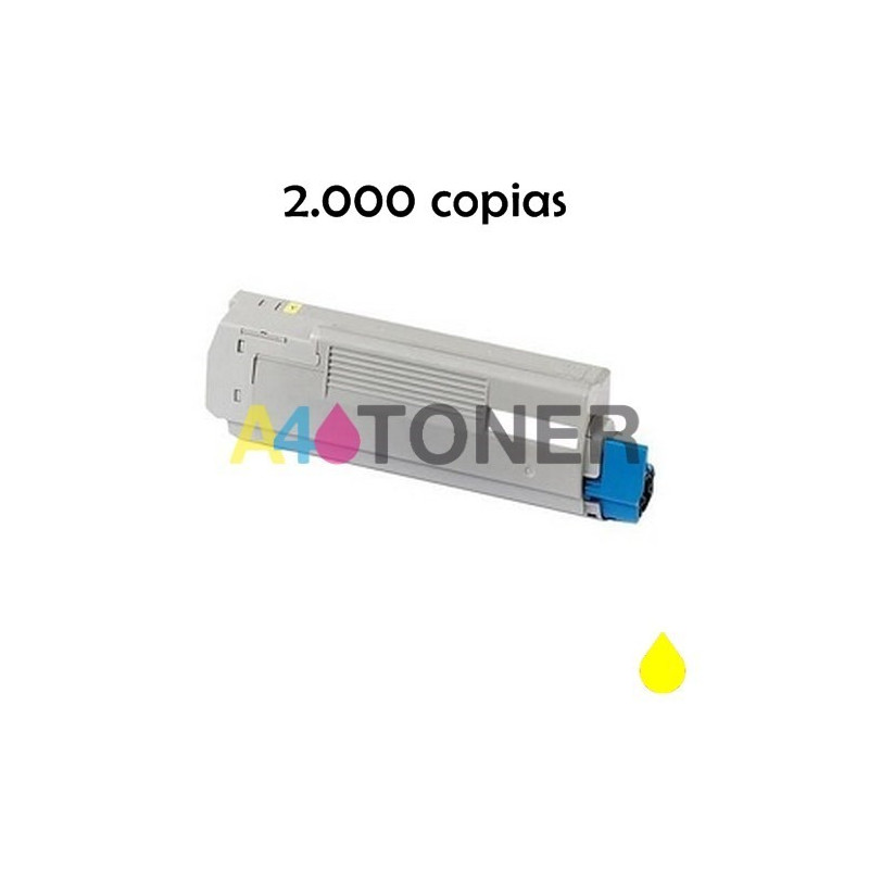 Toner OKI C5600 / C5700 amarillo alternativo