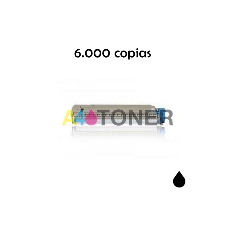 Toner OKI C8600 / C8800 negro alternativo