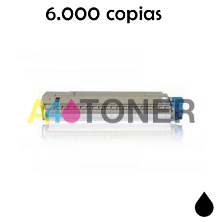 Toner OKI C8600 / C8800 negro alternativo