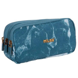 081135LVB MILAN PORTATODO 3 CREMALLERAS SERIE LAVA AZUL