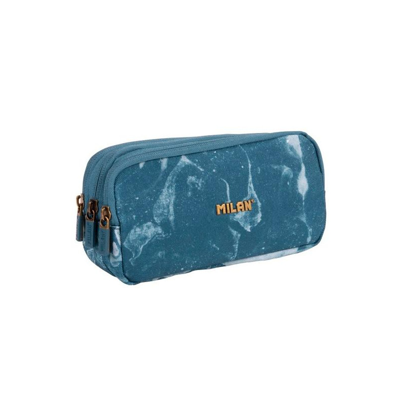 081135LVB MILAN PORTATODO 3 CREMALLERAS SERIE LAVA AZUL