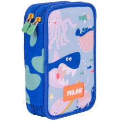 081264BD MILAN PLUMIER 2 PISOS CON CONTENIDO SERIE ESPECIAL BLUE ODYSSEY