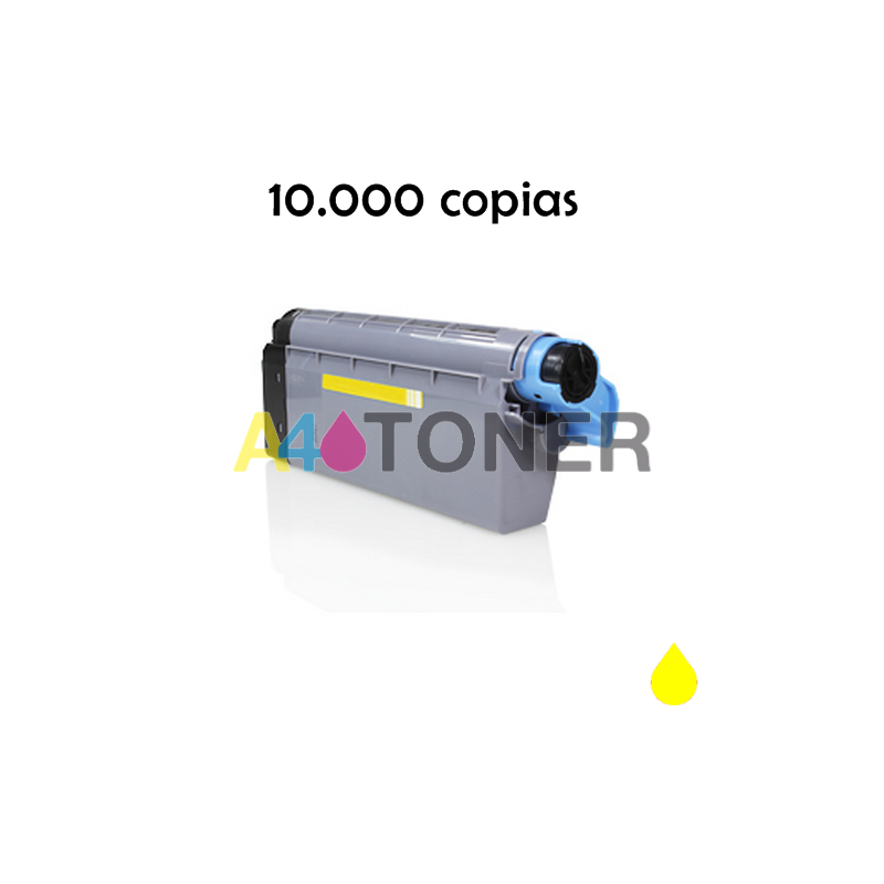 Toner OKI C7100 / C7300 amarillo alternativo