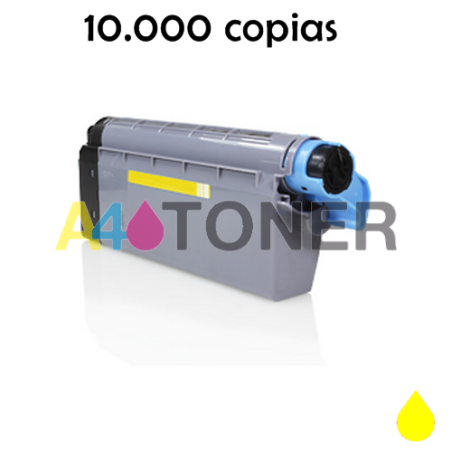 Toner OKI C7100 / C7300 amarillo alternativo