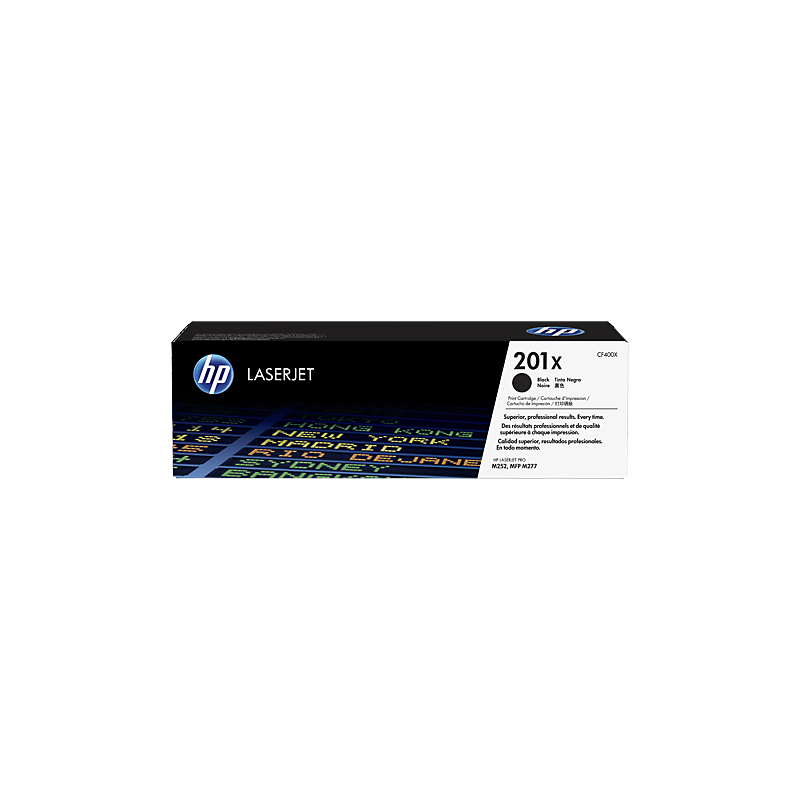 CF400X HP Laserjet 201X Toner Negro Alta Capacidad 2800 PaG.