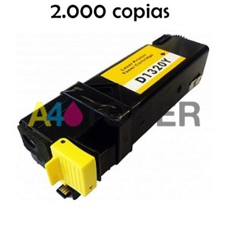 Toner Dell 1320 amarillo alternativo