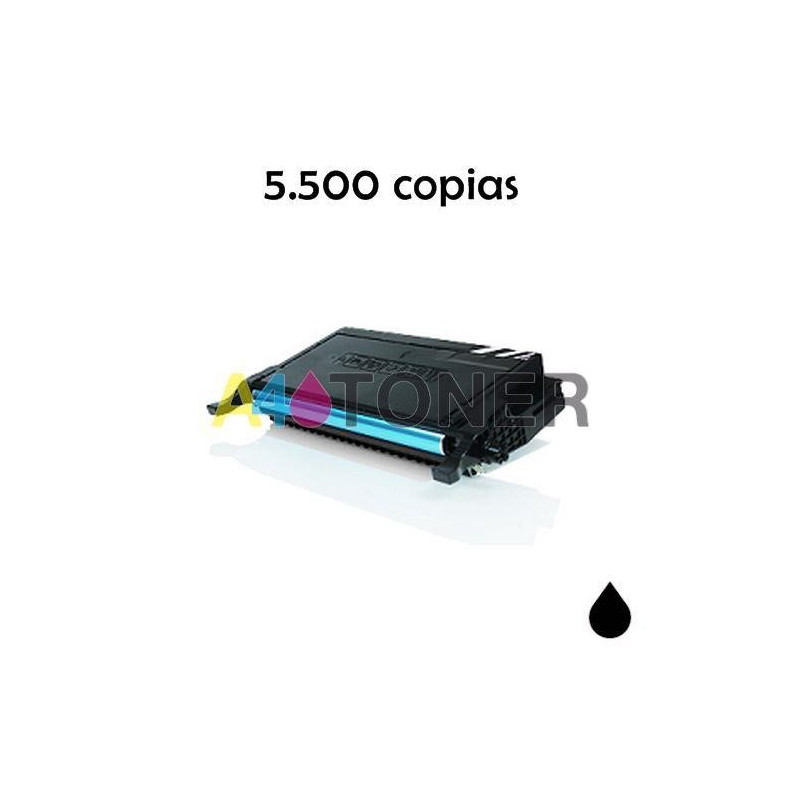 Toner alternativo con CLP-K660B/ELS negro