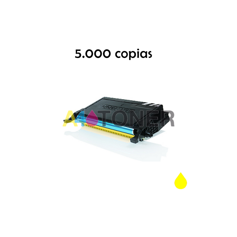 Toner alternativo con CLP-Y660B/ELS amarillo