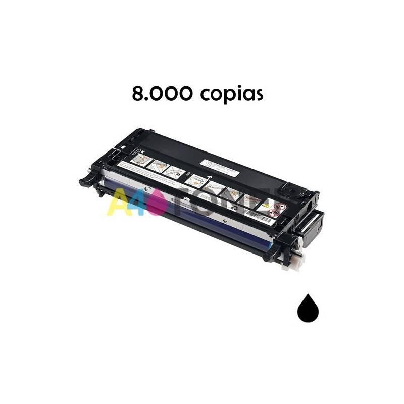 Toner alternativo DELL3110BK negro