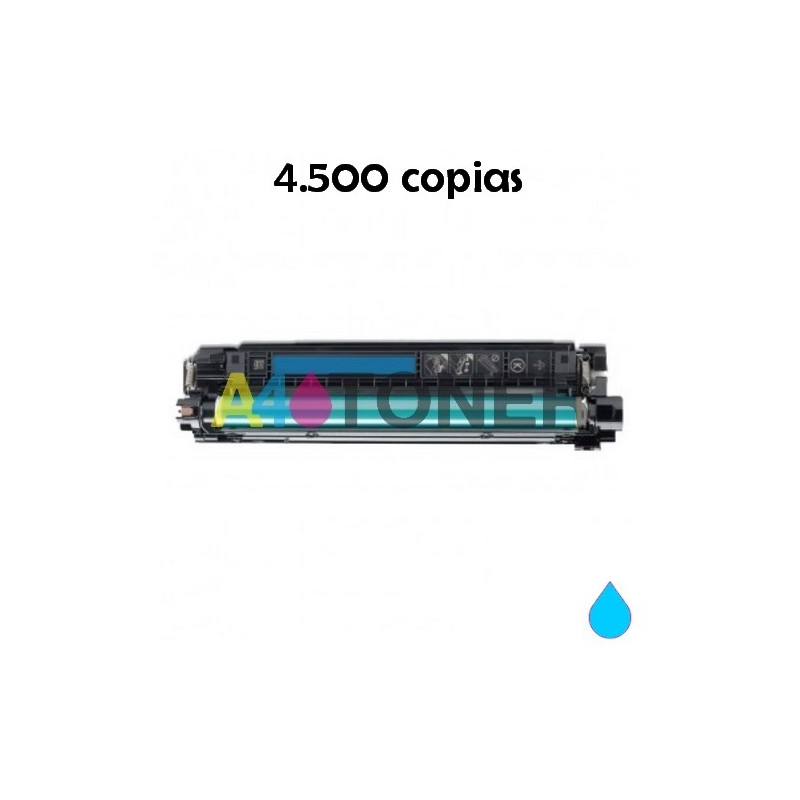 HP 212A W2121A cartucho de tóner compatible cían (sin chip)