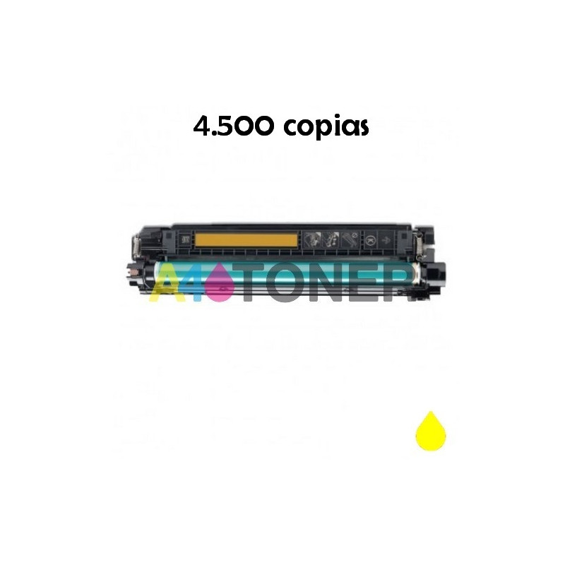 HP 212A W2122A cartucho de tóner compatible amarillo (sin chip)