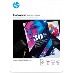 7MV84A HP Papel profesional brillante A3 180g 150hojas