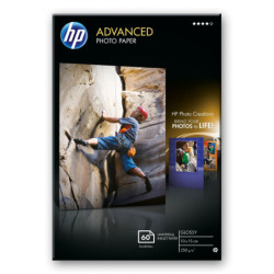 Q8008A HP Papel fotografico satinado avanzado 250g/m2