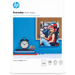 Q2510A HP Papel Fotografico Glossy Uso Diario. 100 Hojas A4