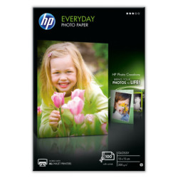 Q5441A HP Papel Fotográfico Semisatinado Uso Diario. 100 hojas