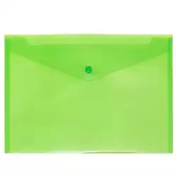 4871220 GRAFOPLÁS SOBRE BROCHE ECOPLÁS FOLIO POLIPROPILENO TRANSLÚCIDO VERDE