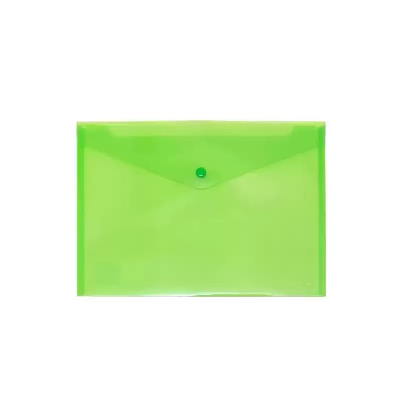 4871220 GRAFOPLÁS SOBRE BROCHE ECOPLÁS FOLIO POLIPROPILENO TRANSLÚCIDO VERDE