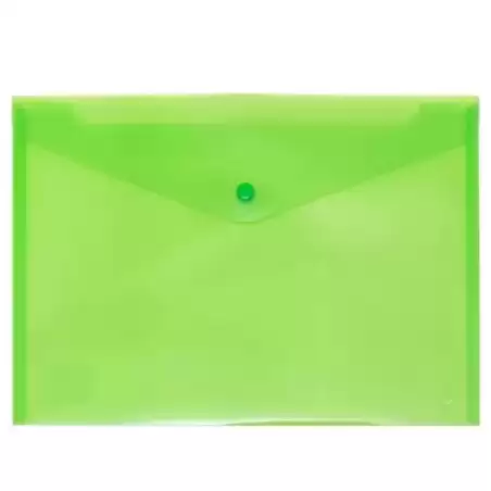 4871220 GRAFOPLÁS SOBRE BROCHE ECOPLÁS FOLIO POLIPROPILENO TRANSLÚCIDO VERDE