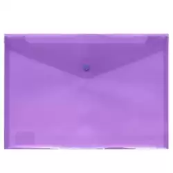 4871235 GRAFOPLÁS SOBRE BROCHE ECOPLÁS FOLIO POLIPROPILENO TRANSLÚCIDO VIOLETA