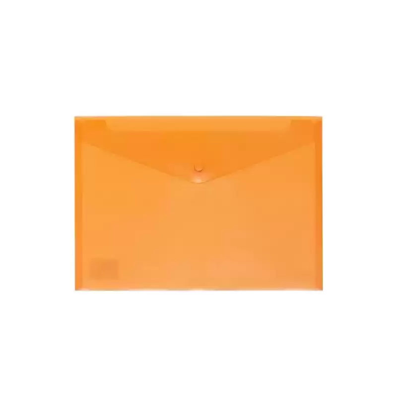 4871252 GRAFOPLÁS SOBRE BROCHE ECOPLÁS FOLIO POLIPROPILENO TRANSLÚCIDO NARANJA