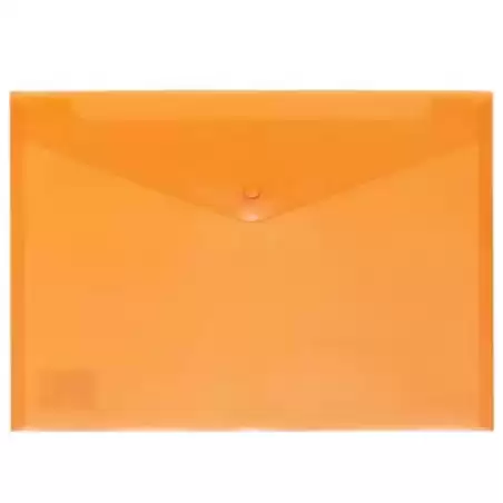 4871252 GRAFOPLÁS SOBRE BROCHE ECOPLÁS FOLIO POLIPROPILENO TRANSLÚCIDO NARANJA