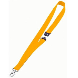 813704 DURABLE CINTA PARA PORTANOMBRES 44CM X 20MM CIERRE DE SEGURIDAD AMARILLO -10U-